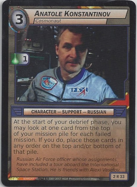 Anatole Konstantinov, Cosmonaut